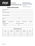 QBT Credit Application