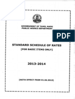 PWD Schedule of Rates 2013-14