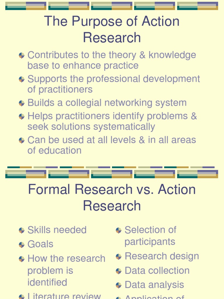 The Purpose of Action Research | PDF | Action Research | Validity