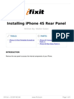 Installing Iphone 4S Rear Panel PDF