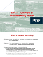 PART 1: Overview of Retail Marketing Trends