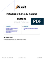 Installing Iphone 4S Volume Buttons PDF