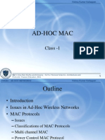Ad-Hoc Mac: Class - 1