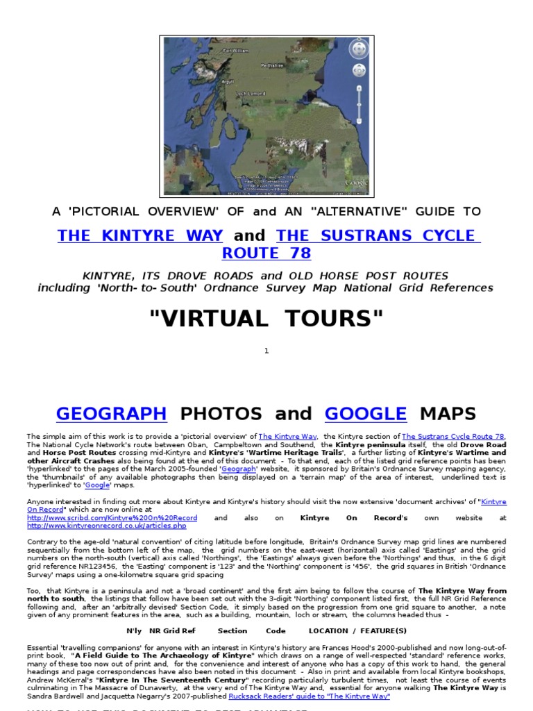 Kintyre Way: A Pictorial Guide | PDF | Nature