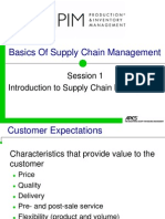 Basics Of Supply Chain Management Session 1 Introduction