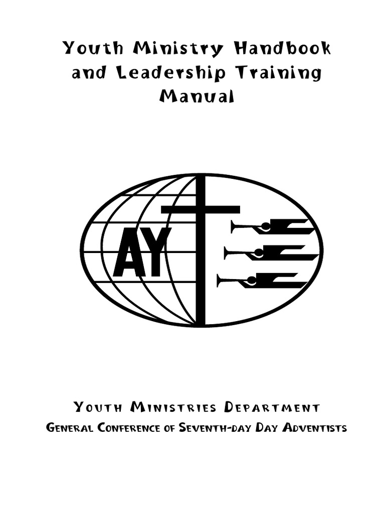 Youth Ministry Handbook Pdf Protestant Youth Ministry Seventh Day Adventist Church