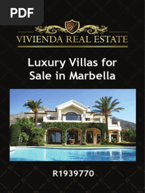 Luxury Villa for Sale in Marbella | R1939770 | Vivienda Real Estate