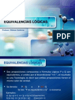 Equivalencias Logicas