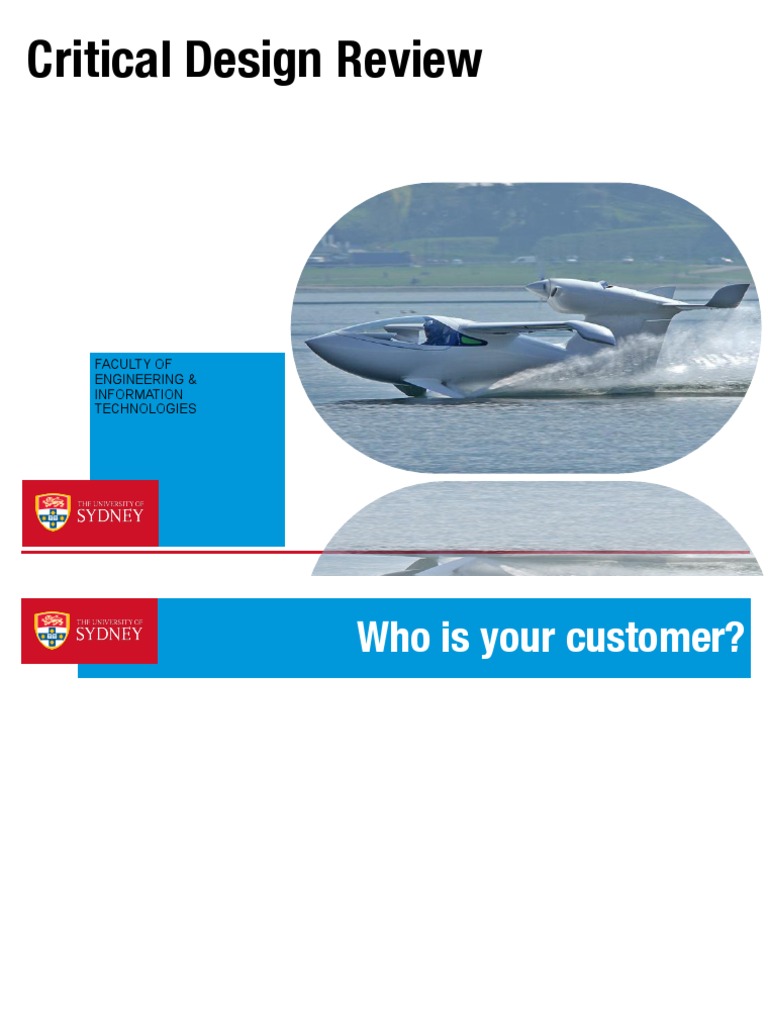 Critical Design Review: Faculty of Engineering & Information ...