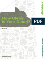 How Clean is Your Cloud
