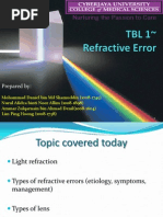 Download TBL 1- Refractive Error Slides Ppt by Amirah Azman SN169339233 doc pdf