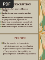 PPAP Full List of Elements Required | PDF