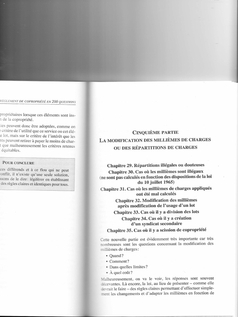 Extrait Le Reglement de copropriété en 200 questions Condominium