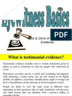 Eyewitness Basics