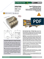 Surge Protector - Datasheet Type - PI 780 Green Series (http://shop.acdc-dcac.eu/)