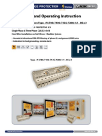 Surge Protector - Installation Instruction Type-PI 3 - 3-BS (Http://shop - Acdc-Dcac - Eu/)