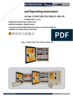 Surge Protector - Installation Instruction Type PI 3_3 MCB BS (http://shop.acdc-dcac.eu/)