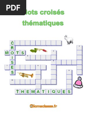 mots croises pdf