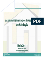 2011_05 Caderno SNH - Acompanhamento dos investimentos em habitação