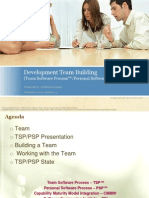 Development Team Building: (Team Software Process™/Personal Software Process™)