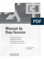 Manual Baja Tension Siemens