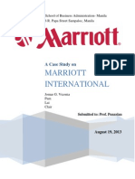 Marriott International: A Case Study On