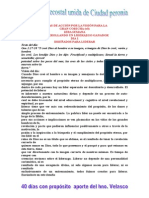 40 DÍAS D (1) .. de Jose Pirir