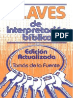 Claves de Interpretacion Biblica PDF