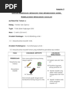 RPH Berasaskan Penyelesaian Masalah (Kuml 5)