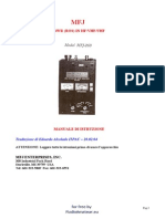 MFJ MFJ-269 Ant Analyzer User IT I5PAC PDF