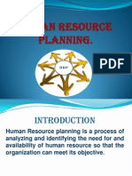 Human Resource Planning