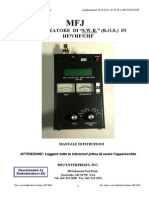 MFJ MFJ-269 Ant Analyzer User IT IK8TEA PDF