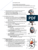 PHo Notes | Embryology 07 - Body Cavity & Respiratory System