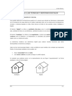 Introducción A Las Técnicas Y Sistemas Digitales: Iferencia Entre Analógico Y Digital