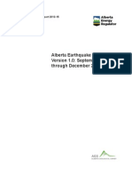 OFR 2013-15 Alberta Earthquake Catalogue, Version 1.0