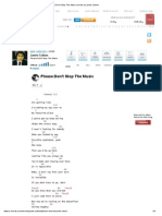 Please Don't Stop The Music Chords by Jamie Cullum