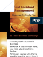 Business Continuity Plan