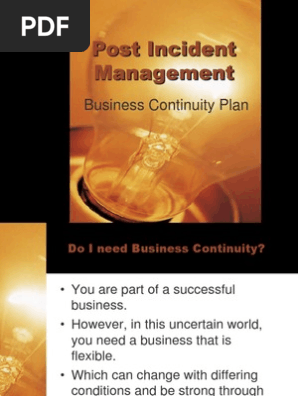 Business Continuity Plan