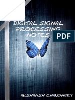 Digital Signal Processing Notes