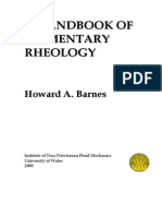 Handbook of Elementary Rheology Book