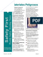 Materiales Peligrosos PDF