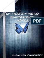 EM Fields and Micro Engineering Notes