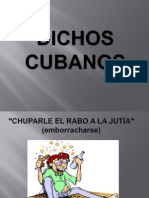 Dichos Cubanos