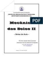 Mec-Nica Dos Solos II - Notas de Aula