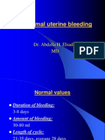 Abnormal Uterine Bleeding