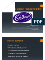 Cadbury CSR