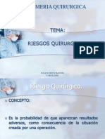 Riesgos Quirurgicos en Enfermeria