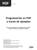 Download Programacion PHP a traves de ejemplos by Javier SN16948557 doc pdf