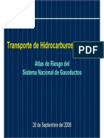 Transporte de Hidrocarburos Por Ducto (Atlas de Riesgo Del Sist Nal de Gasoductos) PDF