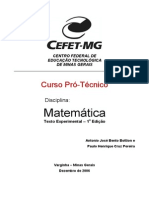Apostila Matematica CEFET PDF